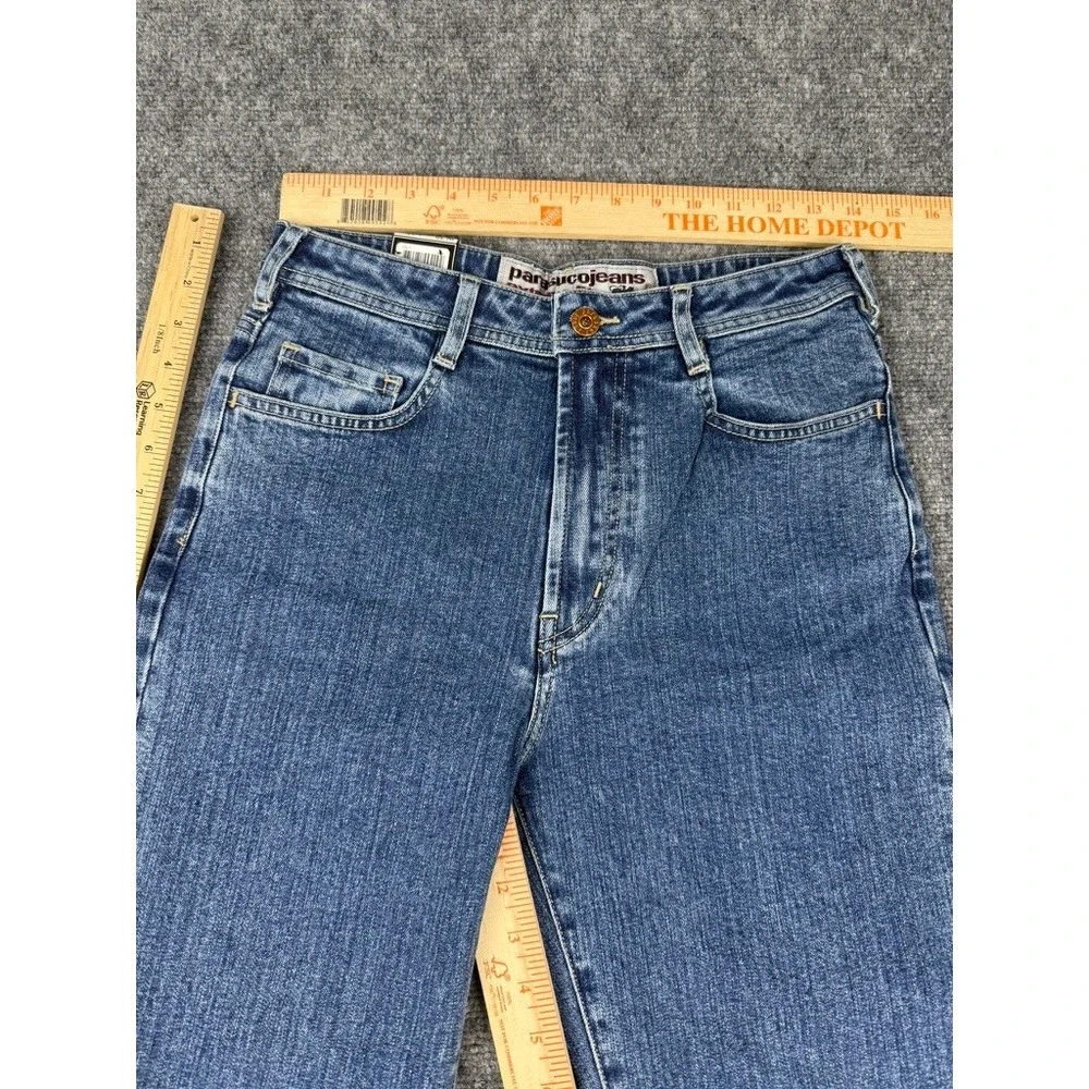 Parasuco Extreme Fit Womens High Rise Slim Leg Jeans Blue Medium Wash 30x32 NWT